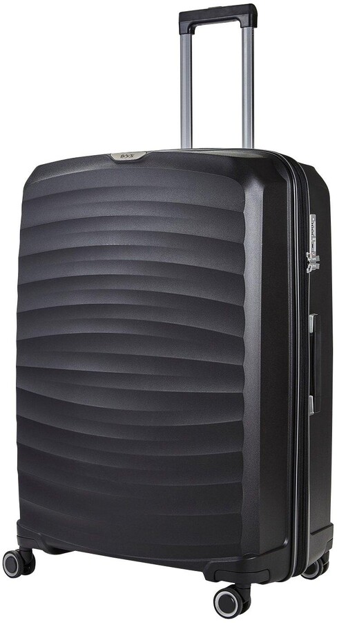 Rock Luggage Sunwave Medium 8-Wheel Suitcase - Black - ShopStyle