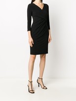 Thumbnail for your product : Lauren Ralph Lauren Fitted Wrap-Style Cocktail Dress