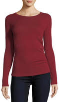 Thumbnail for your product : Majestic Long-Sleeve Cashmere Top