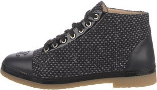 Chanel 2013 Interlocking CC Logo Sneakers - Grey Sneakers, Shoes