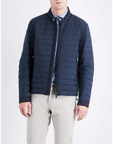 Thumbnail for your product : Corneliani Stand-collar quilted shell jacket
