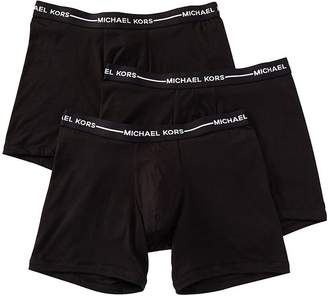 Michael Kors Men's 3-Pack Cotton Stretch Boxer Briefs