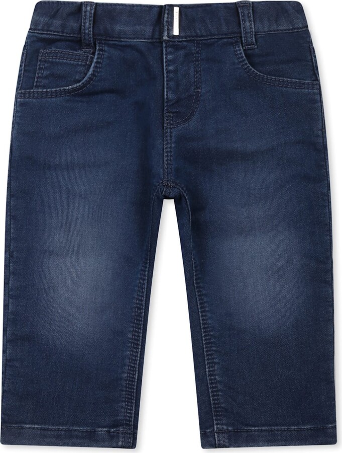 Givenchy Denim Jeans For Baby Boy With Logo