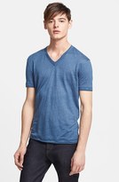 Thumbnail for your product : John Varvatos Collection Linen V-Neck T-Shirt