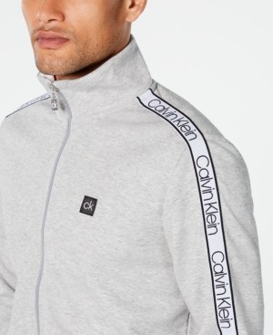 Calvin Klein Men's Zip-Front Sweatshirt - ShopStyle