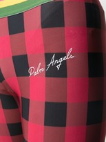 Thumbnail for your product : Palm Angels Checked Cycling Shorts