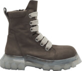 Thumbnail for your product : Rick Owens Men's Jumbolace Bozo Tractor Leather Lace-Up Boots
