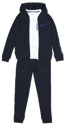 Little Marc Jacobs Cotton-blend jersey trackpants