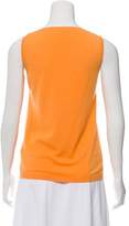 Thumbnail for your product : Malo Sleeveless Scoop Neck Top