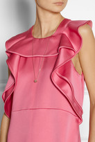 Thumbnail for your product : Chloé Ruffled silk-blend satin gown