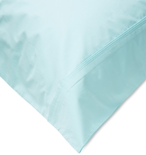 Melange Home Double Pleat Solid Cotton Sheet Set