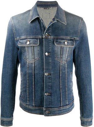 dolce and gabbana mens jean jacket