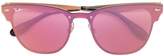 Thumbnail for your product : Ray-Ban Blaze Clubmaster sunglasses