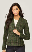 Thumbnail for your product : Soia & Kyo AERIN fit and flare wool blazer with box pleats