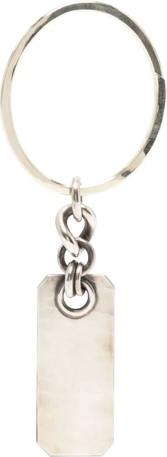 Werkstatt:Munchen Sterling Silver Dog Tag Keyring