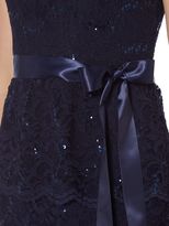 Thumbnail for your product : Eliza J Tiered lace dress with waist tie