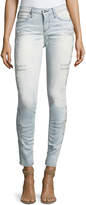 Thumbnail for your product : Robin's Jeans Chapa Side-Stitched Skinny Jeans, Light Blue