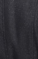 Thumbnail for your product : Via Spiga Faux Leather Trim Herringbone Wool Blend Coat (Online Only) (Regular & Petite)