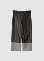 Thumbnail for your product : Tibi Coated Denim Cuffed Pant