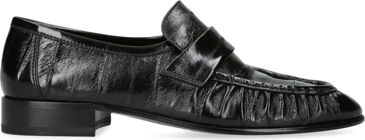 The Row Soft Eel Loafers