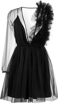 Thumbnail for your product : Alchemy Asymmetric Sheer Dress