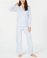 Thumbnail for your product : Charter Club Petite Printed Fleece Pajama Set, Created for Macy's