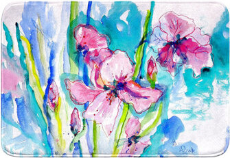 Bay Isle Home Dragonfly Bath Mat