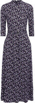 Thumbnail for your product : Chinti and Parker Belted Floral-print Bamboo-jersey Midi Dress