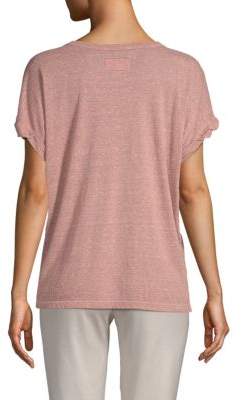 Rolled-Sleeve Cotton Tee