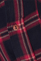 Thumbnail for your product : Current/Elliott The Prep School Plaid Cotton-Flannel Shirt