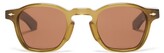 Thumbnail for your product : Jacques Marie Mage Zephirin Square Acetate Sunglasses - Khaki