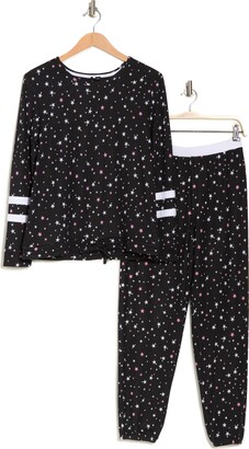 Kensie Hacci Knit Pajama Set