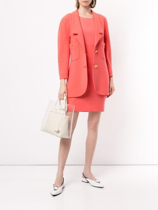 Chanel Pre Owned CC setup suit jacket dress