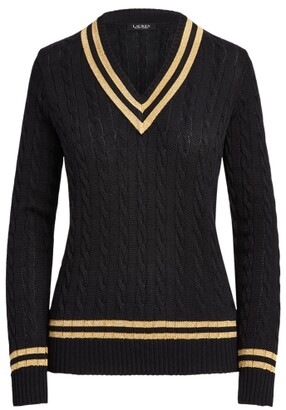 Lauren Ralph Lauren Ralph Lauren Metallic Cricket Sweater - Size S