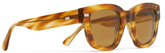Acne Studios D-Frame Tortoiseshell Acetate Sunglasses