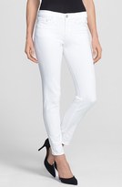 Thumbnail for your product : Vince Relaxed Rolled Skinny Jeans (Soft White)