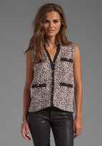 Thumbnail for your product : Central Park West Ivory Coast Sleeveless Top