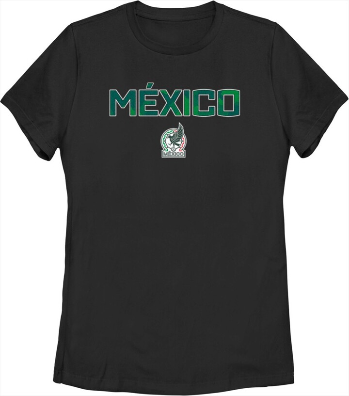 Women's Mexican Football Federation National Football Team Green Logo T