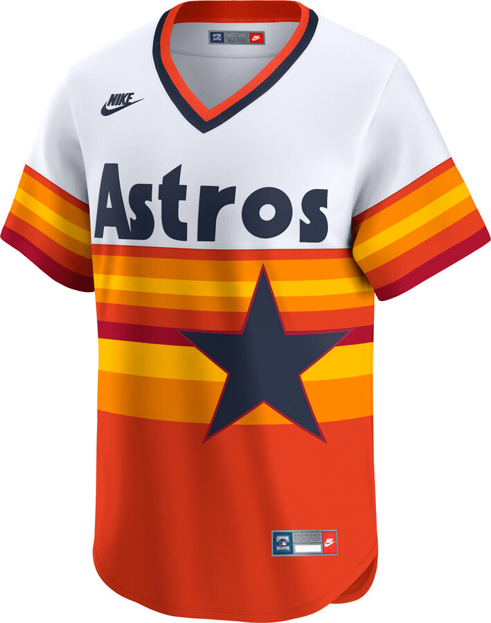 Nike Houston Astros Cooperstown Men's Dri-FIT ADV MLB Limited Jersey in White | CO2500CAH94-A3F