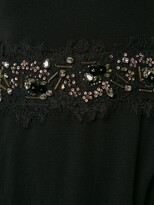 Thumbnail for your product : Onefifteen Beads And Lace Embroidered Midi Dress