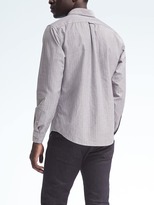 Thumbnail for your product : Banana Republic Grant Slim-Fit Cotton-Stretch Stripe Oxford Shirt
