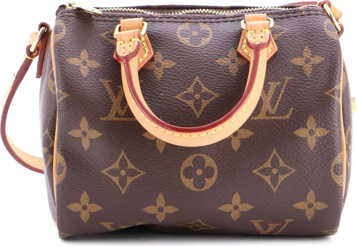 Louis Vuitton Pre-Owned Speedy Bandouliere Bag Monogram Canvas Nano crossbody bag