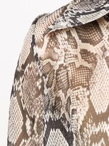 Thumbnail for your product : Magda Butrym Snake Print Shirt