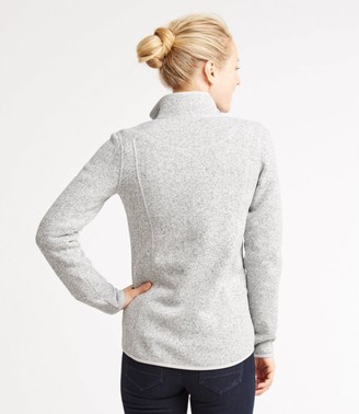 L.L. Bean Women's Sweater Fleece Full-Zip Jacket
