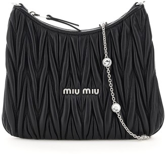Miu Miu Matelasse Chain Shoulder Bag