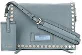 Thumbnail for your product : Prada Etiquette small studded shoulder bag