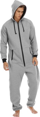 mens hooded onesie