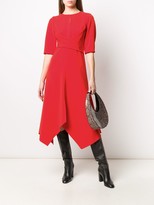 Thumbnail for your product : Dorothee Schumacher Sophisticated Perfection draped midi dress