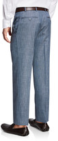 Thumbnail for your product : Canali Men's Solid Travel Trousers
