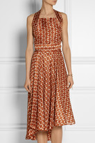 Thumbnail for your product : The Row Loam printed gazar dress